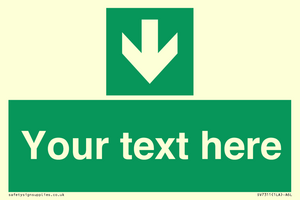 Custom Safe Condition Down arrow